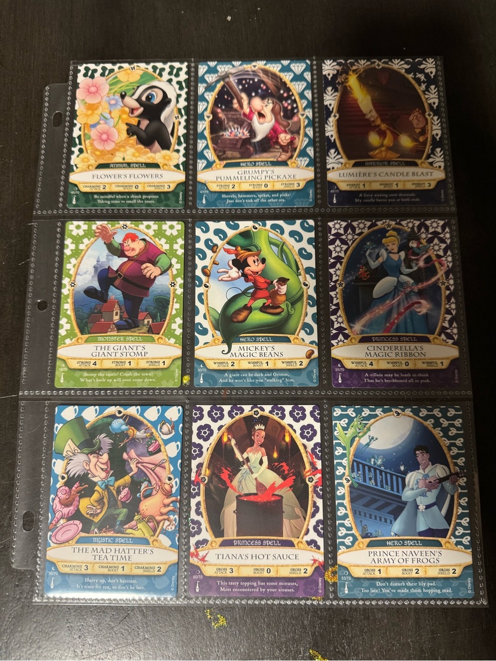 Disney Sorcerer’s of the Magic Kingdom card set